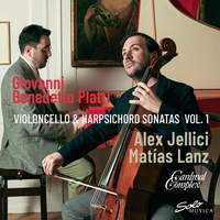 Platti: Violoncello & Harpsichord Sonatas Vol. 1