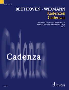 Widmann, Jörg: Cadenzas Band 19 op. 61