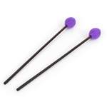 Percussion Workshop Vibraphone / marimba beaters pair - 4cm purple wool head – soft Product Image
