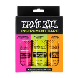 Ernie Ball: Instrument Care 3-Pack