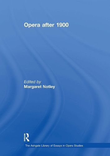 Opera after 1900