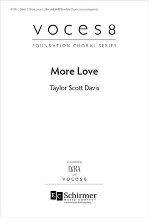 Taylor Scott Davis: More Love