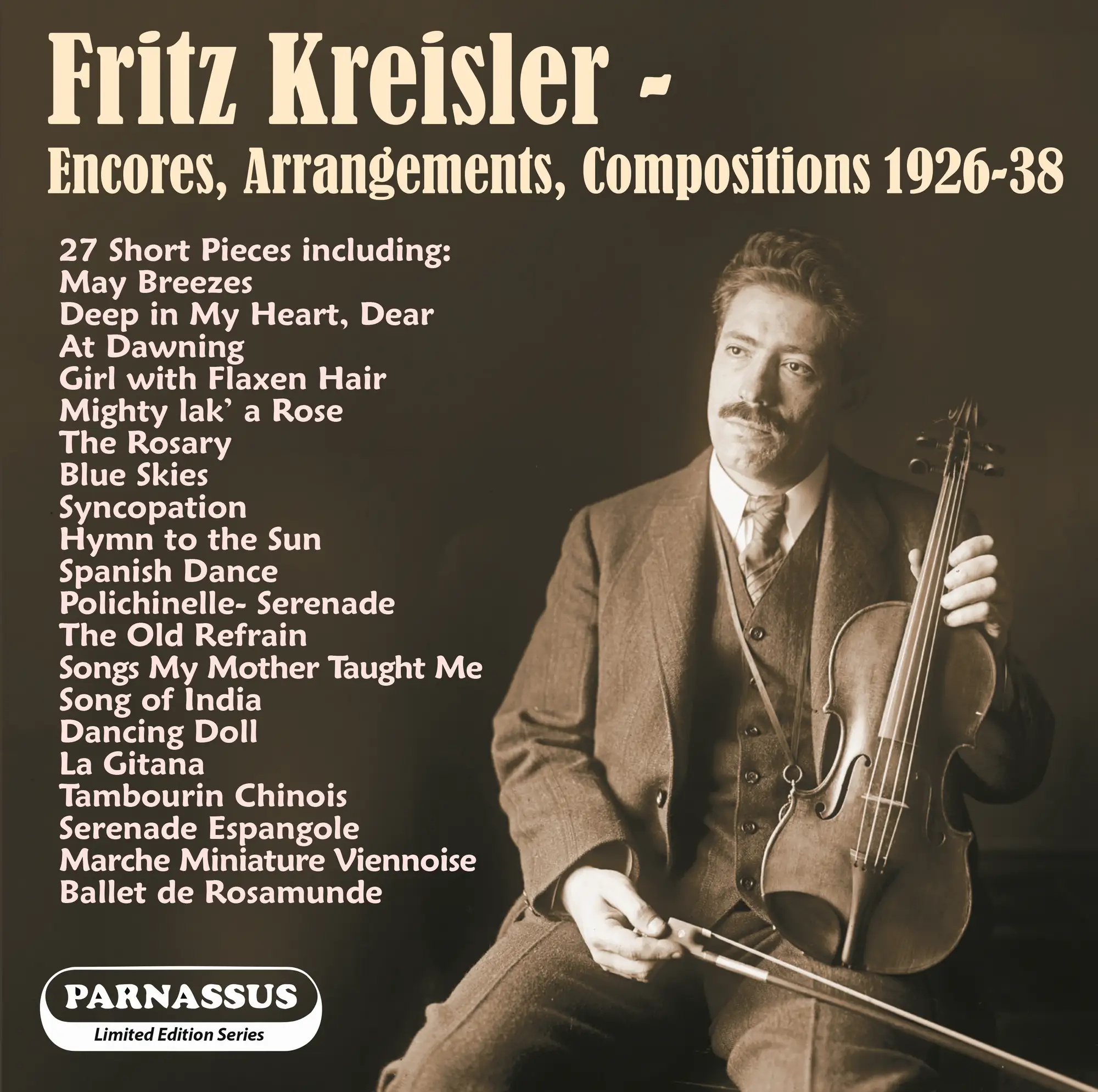 HALL OF FAME FRITZ KREISLER CD NEW | eBay