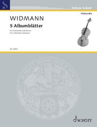 Widmann, Jörg: 5 Albumblätter