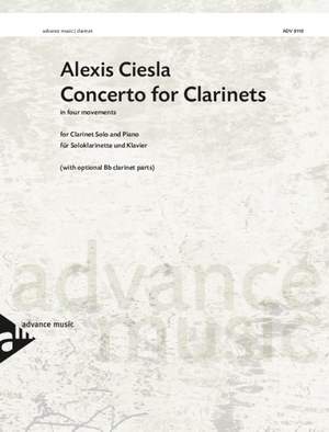 Ciesla, Alexis: Concerto for Clarinets