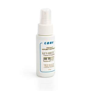 Cory key brite piano key cleaning spray - 4 oz.