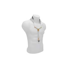 BG 'Yoke' Saxophone Neck Strap - Snap Hook 'Zen' with Metal Extender Alto/ Tenor Saxophone - White