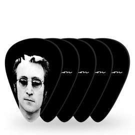 D'Addario John Lennon "Mind Games" Guitar Picks, Medium Gauge (.70mm) 10-Pack