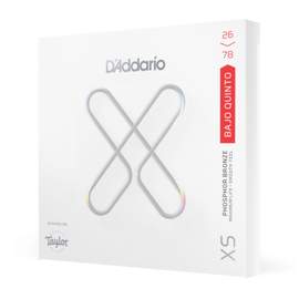 D'Addario 26-78 Taylor Bajo Quinto, XS Phosphor Bronze Bajo Quinto Strings