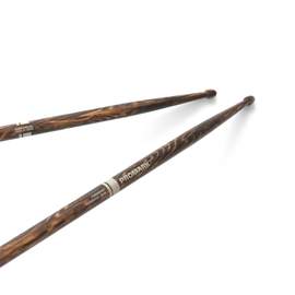 ProMark Rebound 5AB FireGrain Hickory Drumstick, Acorn Wood Tip