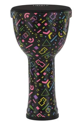 GEWA Djembé Liberty Series Nestable Crazy Neon