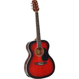 Adam Black: Acoustic Guitar - O-2 Trans Red