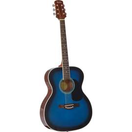 Adam Black: Acoustic Guitar - O-2 Trans Blue