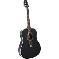 Adam Black Acoustic Guitar S-2 Trans Black