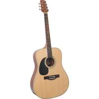 Adam Black Acoustic Guitar S-2 Left Handed Natural