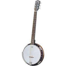 Adam Black BJ-03 6-String Banjo - Vintage Sunburst with Bag