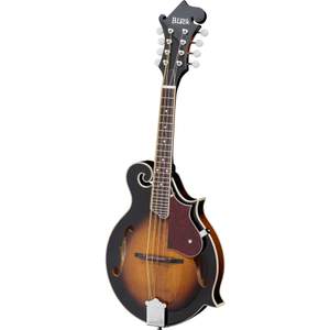 Adam Black MA-04 F-Style Scroll Mandolin - Vintage Sunburst with Bag
