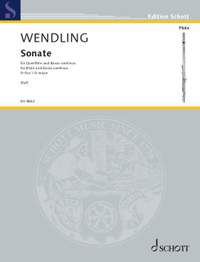 Wendling, Johann Baptist: Sonata D major Heft 2 op. 4/3
