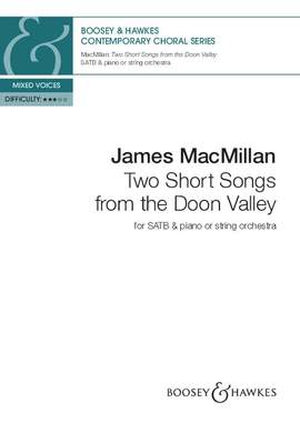 MacMillan, J: Two Short Songs from the Doon Valley