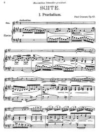 Graener, Paul: Suite für Flöte und Klavier Op. 63