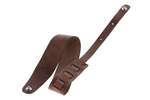 GEWA Guitar Straps Premium Plain 70 Security Locks red brown Product Image