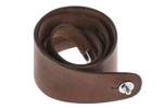 GEWA Guitar Straps Premium Plain 70 Security Locks red brown Product Image