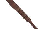GEWA Guitar Straps Premium Plain 70 Security Locks red brown Product Image