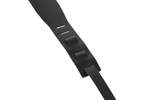 GEWA Guitar Straps Premium Plain 70 Security Locks black punctured Product Image