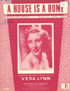 Leon Carr: A House Is A Home