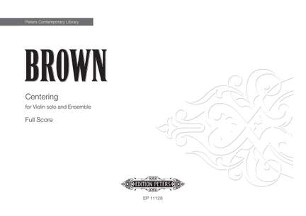 Earle Brown: Centering