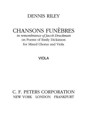 Dennis Riley: Chansons Funèbres
