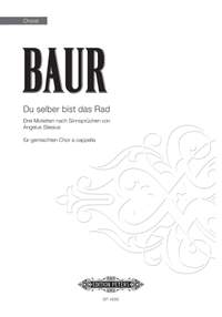 Baur, J: Motets (3) (Du Selber bist das Rad)