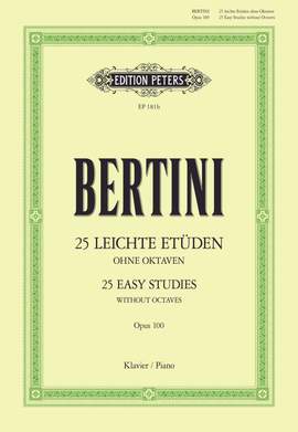 Henri Bertini: Etüde V (from 25 leichte Etüden ohne Oktaven, Opus 100)