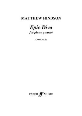 Matthew Hindson: Epic Diva