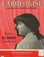 PJ Proby: I Apologise