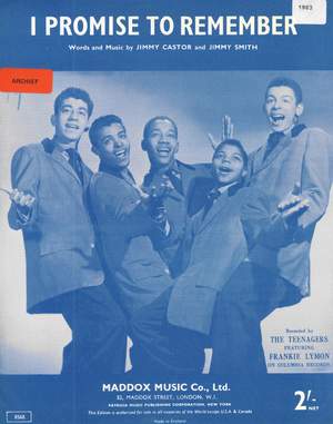 Frankie & The Teenagers: I Promise To Remember