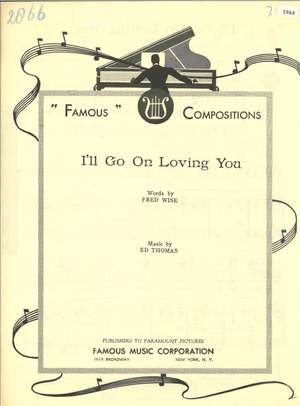 Edward Thomas: I'll Go On Loving You