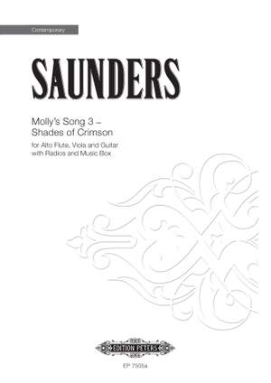Rebecca Saunders: Molly's Song 3 - Shades Of Crimson