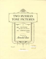Arnold Bax: No.1 Nocturne (Two Russian Tone-Pictures) 'May Night In The Ukraine'