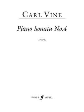 Carl Vine: Piano Sonata No.4