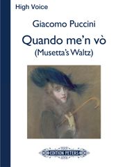 Giacomo Puccini: Quando me'n vo (Musetta's Waltz Song) from La Bohème