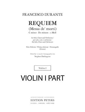 Francesco Durante: Requiem (Messa de' morti)