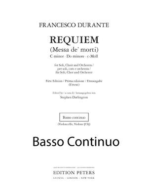 Francesco Durante: Requiem (Messa de' morti)