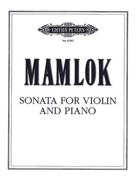 Ursula Mamlok: Sonata For Violin And Piano