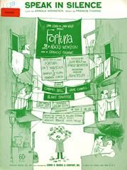 Francis Thorne: Speak In Silence (from 'Fortuna')