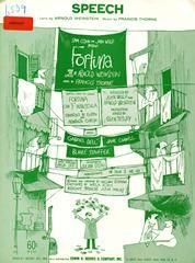 Francis Thorne: Speech (from 'Fortuna')