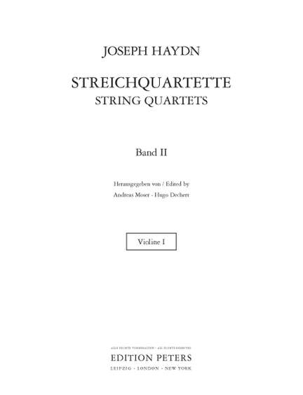 Joseph Haydn: String Quartets Complete Vol.2