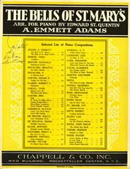 A. Emmett Adams: The Bells Of St Mary's