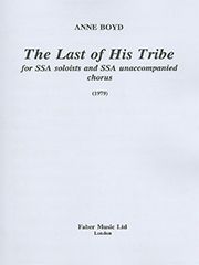 Anne Boyd: The Last Of His Tribe