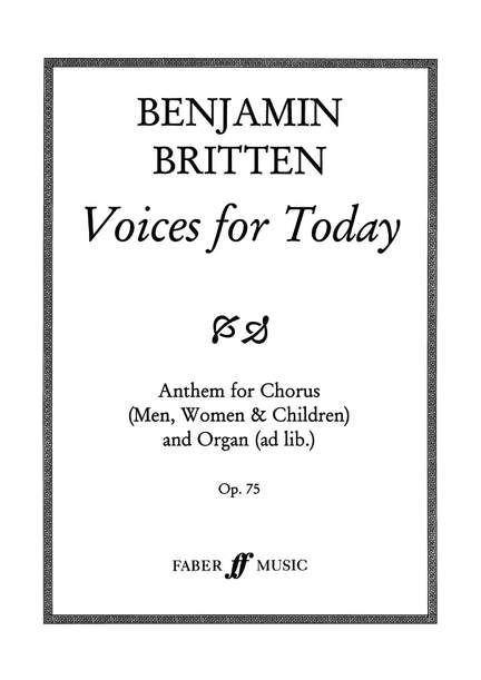 Benjamin Britten: Voices for Today